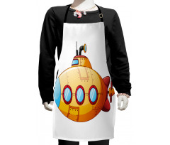 Sea Cartoon Kids Apron