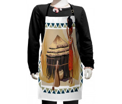 Native Lady Kids Apron