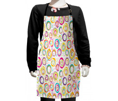 Kids Spiral and Dots Kids Apron