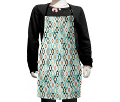 Ottoman Heraldic Style Kids Apron