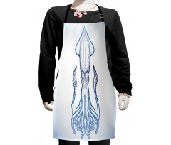 Nautical Marine Design Kids Apron