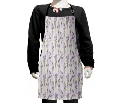 Stripes and Flowers Kids Apron