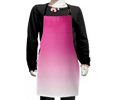 Digital Hot Pink Design Kids Apron