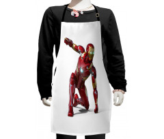 Robot Hero Costume Kids Apron