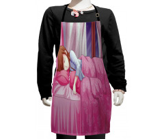 Japanese Animal Manga Kids Apron