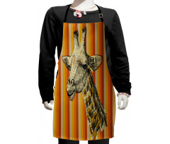 Hipster Animal Kids Apron