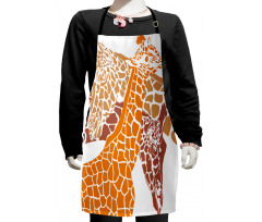 Wildlife in Africa Kids Apron