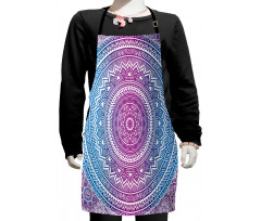 Mandala Pattern Kids Apron