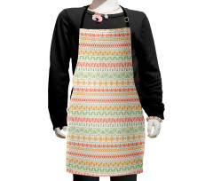 Geometric Aztec Shapes Kids Apron