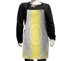 Boho Ombre Old Kids Apron