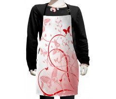 Swirls Lines Kids Apron