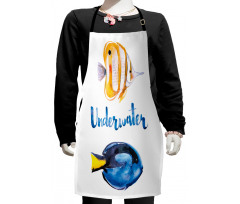 Pacific Tang Fish Kids Apron