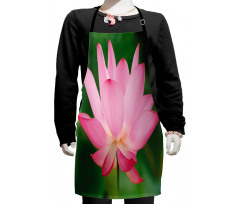 Lotus Lily Blossom Kids Apron