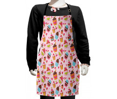 Kitchen Cupcakes Muffins Kids Apron