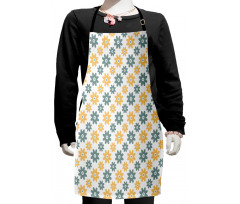 Retro Daisies Kids Apron