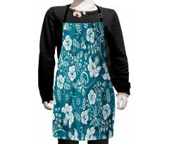 Floral Romantic Beams Kids Apron