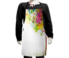 Color Bursting Tree of Life Kids Apron