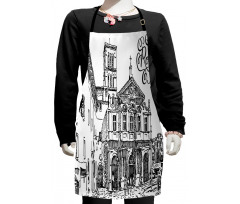 Scenery of Rome Kids Apron