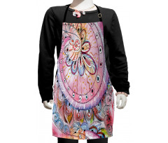 Watercolor Effects Art Kids Apron