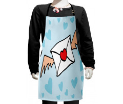 Heart Seal Love Kids Apron