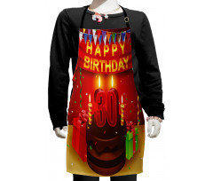 Cake and Presents Kids Apron