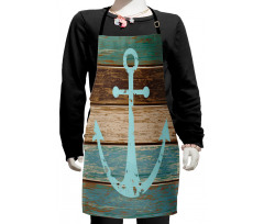 Nautical Rustic Kids Apron