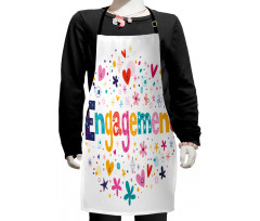 Engagement Party Kids Apron