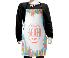 Engagement Theme Kids Apron