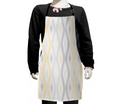 Abstract Chain Kids Apron