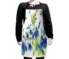 Spring Blooms Kids Apron