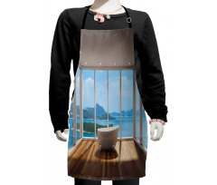 Bathtub and Islands Kids Apron