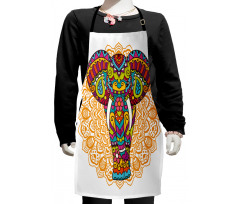 Ethnic Animal Kids Apron