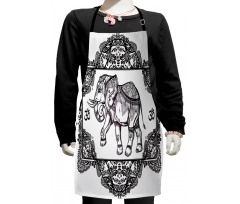 Rain Symbol Kids Apron