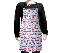 Rope Scallops Kids Apron