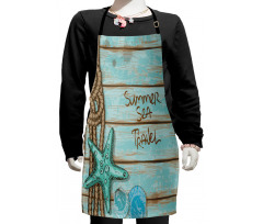 Summer Travel Kids Apron