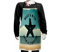 Words Grunge Kids Apron