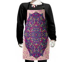 Floral Cosmos Kids Apron