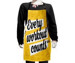 Every Workout Counts Kids Apron