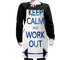 Keep Calm and Work Kids Apron