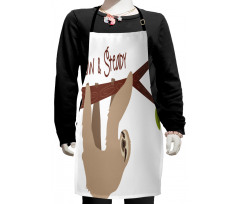 Cartoon Wildlife Mammal Kids Apron