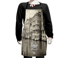 Old Venice Vintage Photo Kids Apron