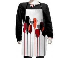 Abstract Glasses Kids Apron