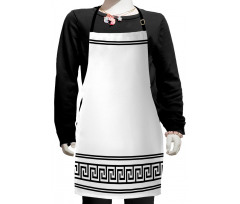 Classic Motif Art Kids Apron