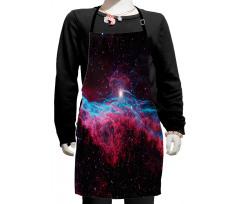 Outer Space Stars Galaxy Kids Apron