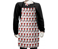 Watercolor Gothic Kids Apron