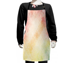 Vibrant Grunge Abstract Kids Apron