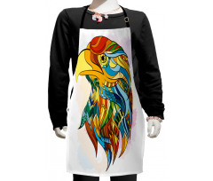 Oriental Animal Kids Apron