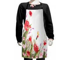 Floral Botany Kids Apron