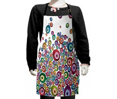 Evil Eye Pattern Kids Apron