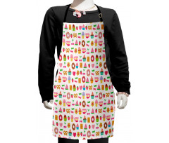 Candies Cookies Kids Apron